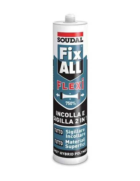 SIGILLANTE ADESIVO SOUDAL FIX ALL FLEXI 290ML BIANCO - Senza Marca | Utensili Store