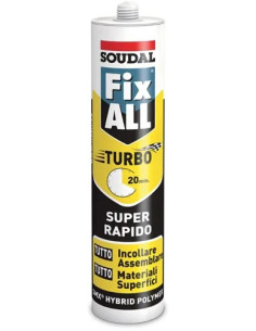 SIGILLANTE ADESIVO SOUDAL "FIX ALL TURBO" - Senza Marca