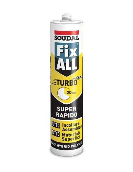 SIGILLANTE ADESIVO SOUDAL "FIX ALL TURBO" - Senza Marca | Utensili Store