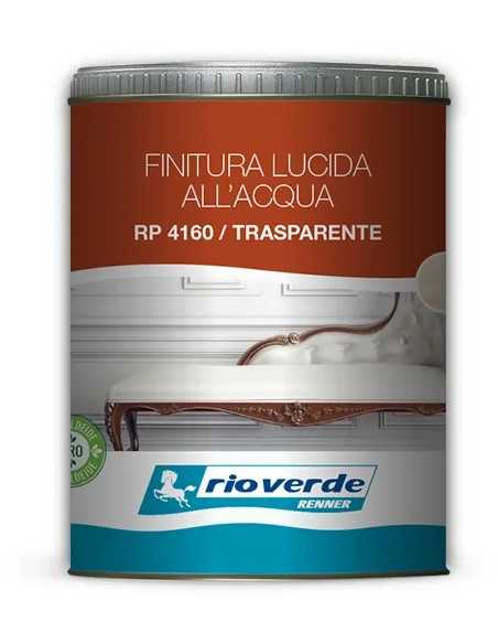 VERNICE FINITURA ACQUA RIO VERDE RP4160 750ML TRASPARENTE LUCIDA - RENNER | Utensili Store