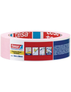 NASTRO ADESIVO ROSA PRECISION MASK SENSITIVE - TESA