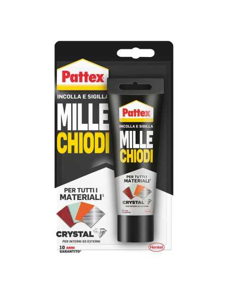 ADESIVO MILLECHIODI 'CRYSTAL' - PATTEX | Utensili Store
