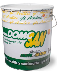 IDROPITTURA ANTIMUFFA DOMOSAN 13LT BIANCA - italchimica