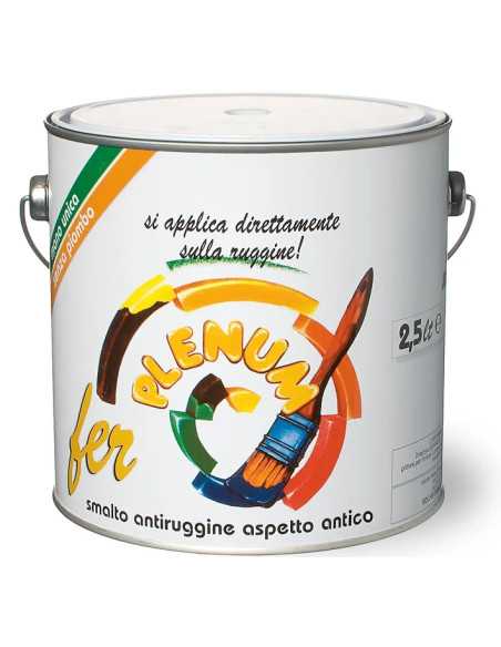 SMALTO FER-PLENUM ANTICO 750ML MARRONE RAFFAELLO - italchimica | Utensili Store