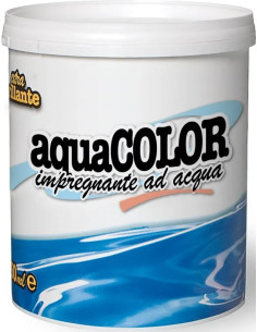 IMPREGNANTE ACQUA AQUACOLOR NOCE SCURO 116 V - italchimica