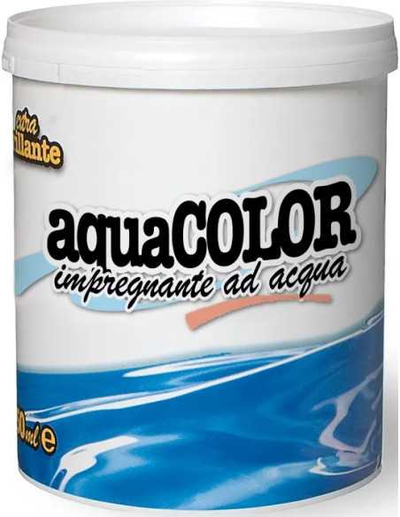 IMPREGNANTE ACQUA AQUACOLOR NOCE SCURO 116 V - italchimica | Utensili Store