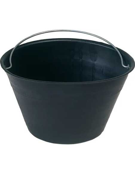 SECCHIO IN PVC NERO - STAMPLAST | Utensili Store