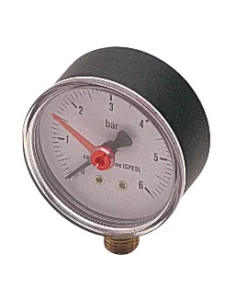 MANOMETRO PER POMPE ATTACCO RADIALE  - Senza Marca