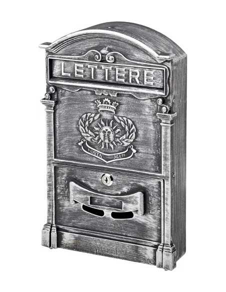 CASSETTA POSTALE MAURER "ROYAL" GRIGIO ANTICHIZZATO ALLUMINIO - MAURER | Utensili Store