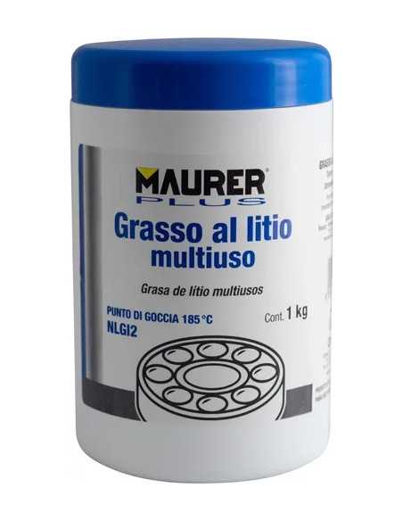 GRASSO AL LITIO UNIVERSALE MAURER PLUS - MAURER-PLUS | Utensili Store