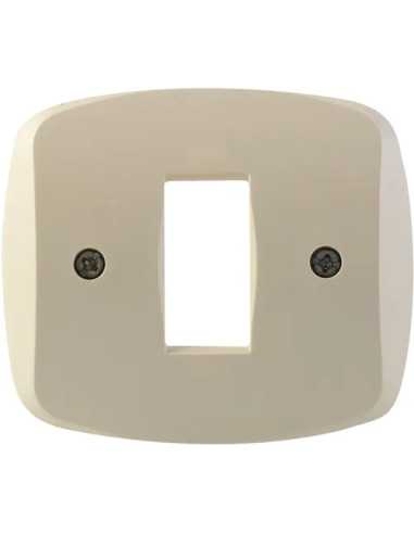 COPRINTERRUTTORE BASIC AVORIO 1 POSTO AUTOPORTANTE MAURER - Senza Marca | Utensili Store