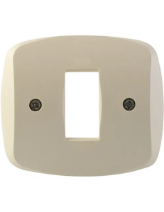 COPRINTERRUTTORE BASIC AVORIO AUTOPORTANTE MAURER - Senza Marca