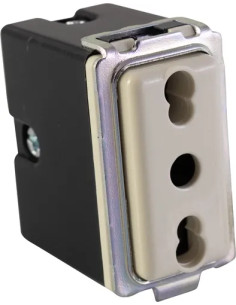 PRESA BIPASSO MAGIC "BASIC" - Senza Marca