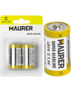 BATTERIE MAURER ALKALINE 1/2TORCIA - MAURER