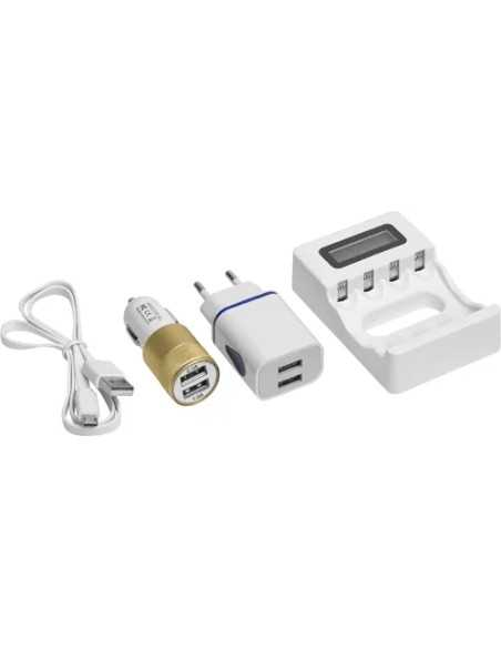 CARICABATTERIE PORTATILE PER BATTERIE RICARICABILI MAURER - MAURER | Utensili Store