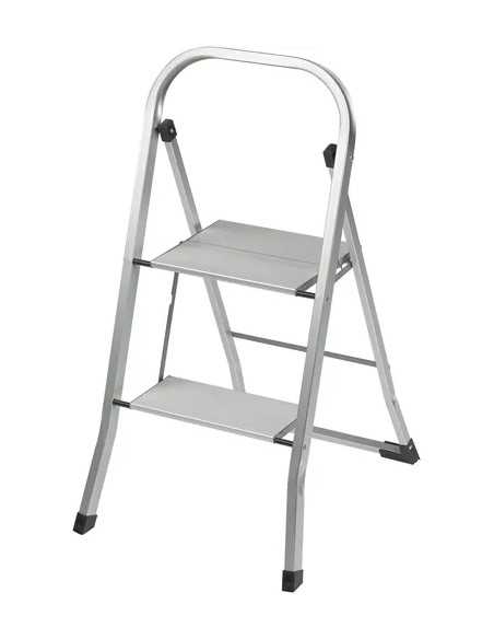 SGABELLO ALLUMINIO EASY STEP 2GR MAURER - MAURER | Utensili Store