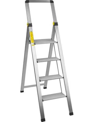 SGABELLO ALLUMINIO SLIM STEP ALU 4GR MAURER - MAURER | Utensili Store