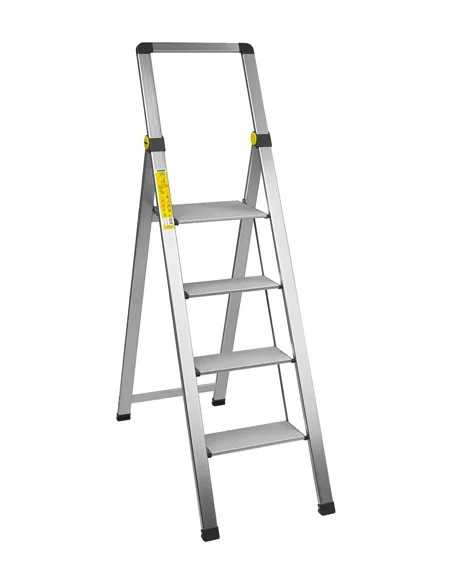 SGABELLO ALLUMINIO SLIM STEP ALU 4GR MAURER - MAURER | Utensili Store