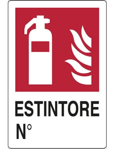 SEGNALETICA SICUREZZA 'ESTINTORE' - STAMPLAST