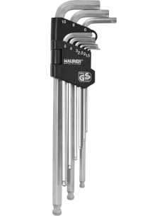 CHIAVI ESAGON. S2 PIEG. LUNGHE IN SERIE MAURER 9PZ T.SFERA - MAURER-PLUS