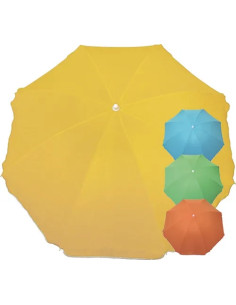 OMBRELLONE SPIAGGIA ALLUMINIO POLY T.UNITA - PAPILLON