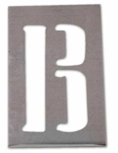 STAMPO TRAFORATO LETTERE - Senza Marca