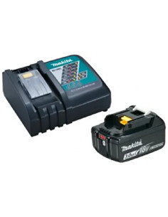 BATTERIA + CARICABATTERIA RAPIDO 18 V - MAKITA