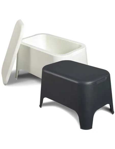 TAVOLINO RESINA 'POLIGNANO' BIANCO - Senza Marca | Utensili Store