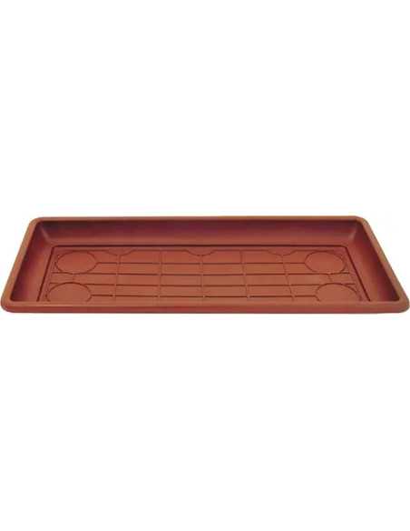 SOTTOVASO RETTANGOLARE TERRACOTTA - DUPLAST | Utensili Store