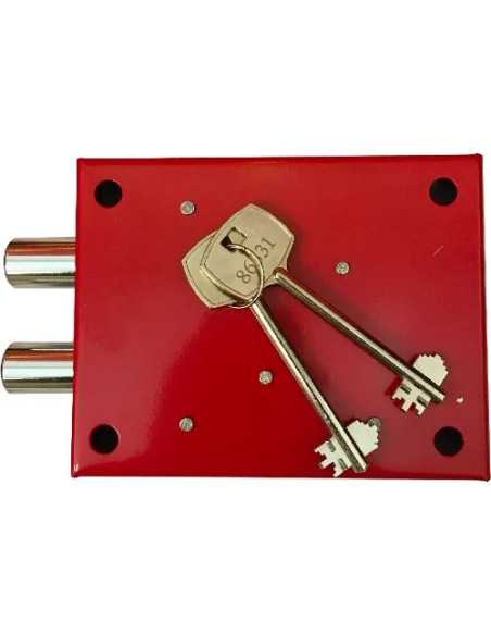 SERRATURA PER CASSEFORTI 2 CATENACCI - MAURER | Utensili Store