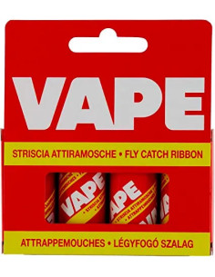 INSETTICIDA ADESIVO MOSCHE A STRISCIE VAPE CF.4PZ - VAPE