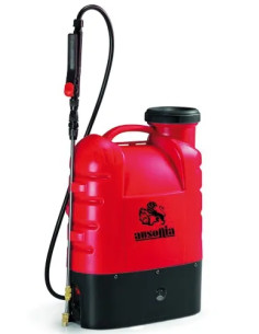 POMPA IRRORATRICE A ZAINO BATTERIA 16LT AUSONIA - Senza Marca