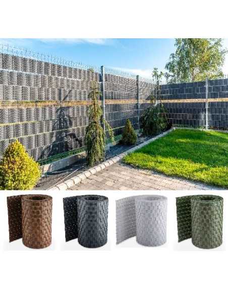 FASCIA FRANGIVISTA POLYRATTAN GRIGIO - Senza Marca | Utensili Store