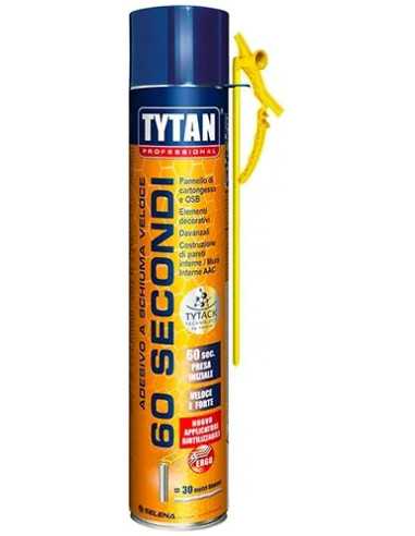 SCHIUMA ADESIVA RAPIDA 750ML MANUALE 60 SECONDI - Senza Marca | Utensili Store