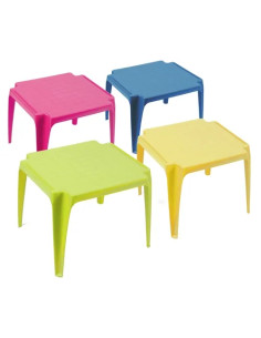 TAVOLO RESINA BABY COLORI ASSORTITI - Senza Marca