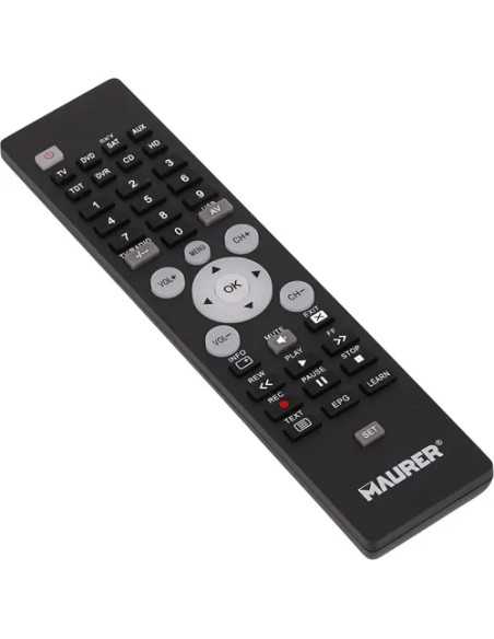 TELECOMANDO A DISTANZA UNIVERSALE MAURER 8 FUNZ. - MAURER | Utensili Store