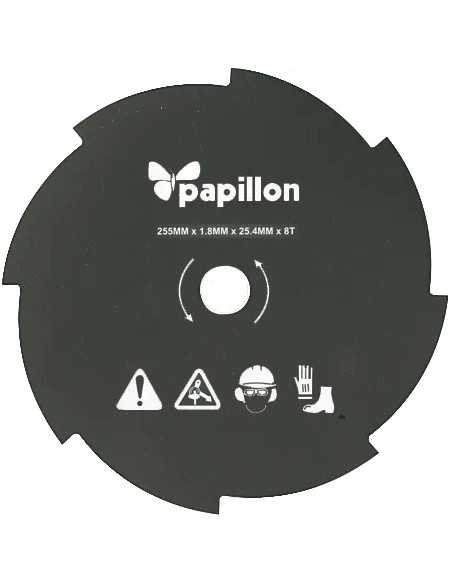 DISCO DECESPUGLIATORE ACCIAIO - PAPILLON | Utensili Store