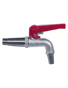 RUBINETTO A SFERA PER BOTTE IN LEGNO - Senza Marca