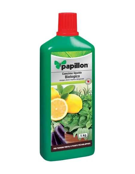 CONCIME LIQUIDO BIOLOGICO PER PIANTE AROMATICHE E AGRUMI - PAPILLON | Utensili Store
