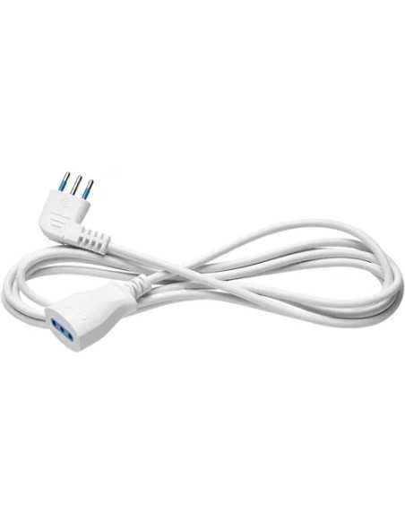 PROLUNGA ELETTRICA 5MT SEZ. 3X0,75 BIANCO MAURER - MAURER | Utensili Store