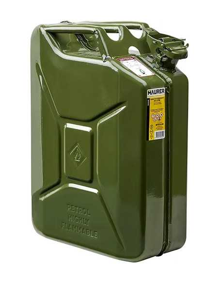 TANICA CARBURANTE METALLO 5LT - MAURER | Utensili Store