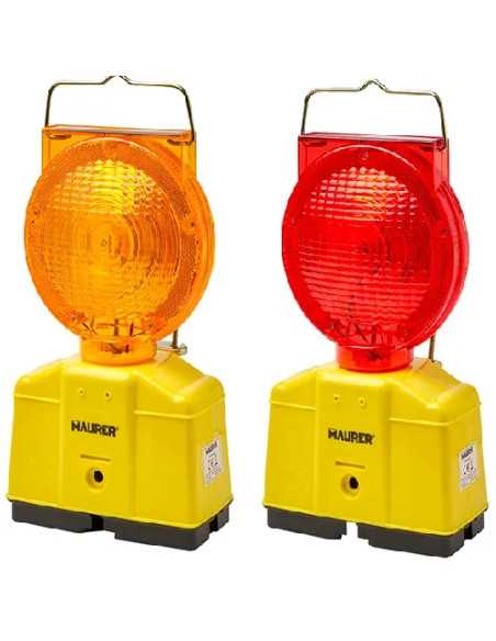 LAMPADA STRADALE MAURER L. ROSSA C/LED BATT. RICARICABILE SOLARE - MAURER | Utensili Store