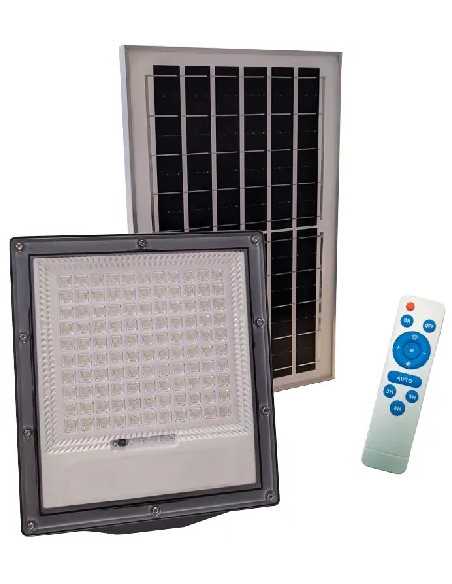 PROIETTORE LED C/PANN. SOLARE C/TELECO MAURER - MAURER | Utensili Store