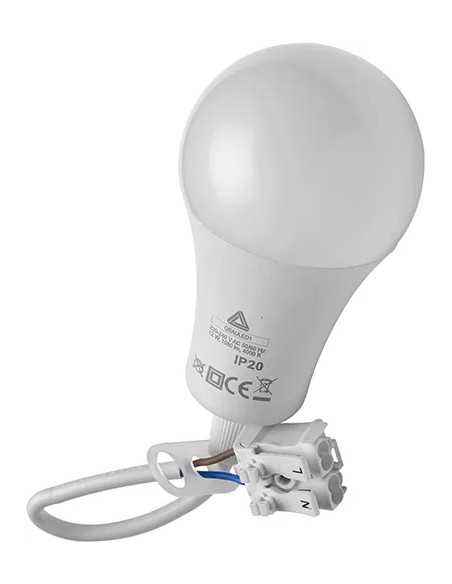 LAMPADA LED GOCCIA 12W C/MORSETTO DA CANTIERE MAURER - MAURER | Utensili Store