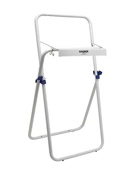 PORTAROTOLO X CARTA STRAPPO A PAVIMENTO MAURER VERN.BIANCO - MAURER | Utensili Store