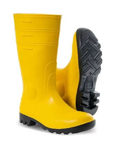 STIVALI IN PVC SICUREZZA N.38 GIALLO MAURER S5 - MAURER | Utensili Store