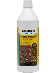 IMPERMEABILIZZANTE AD ACQUA PER PAVIMENTI 1LT MAURER PLUS - MAURER-PLUS