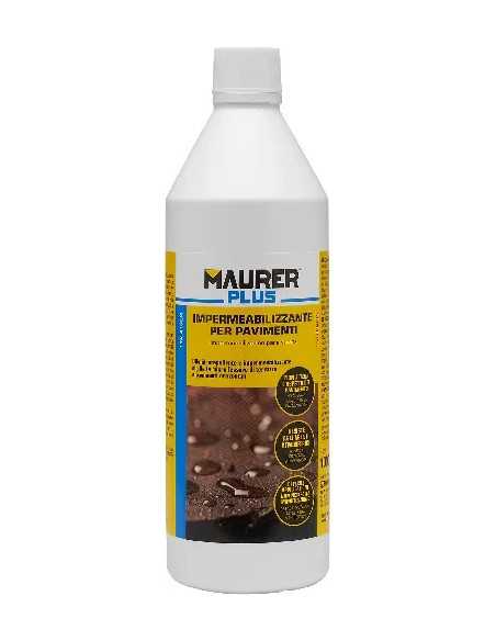 IMPERMEABILIZZANTE AD ACQUA PER PAVIMENTI 1LT MAURER PLUS - MAURER-PLUS | Utensili Store