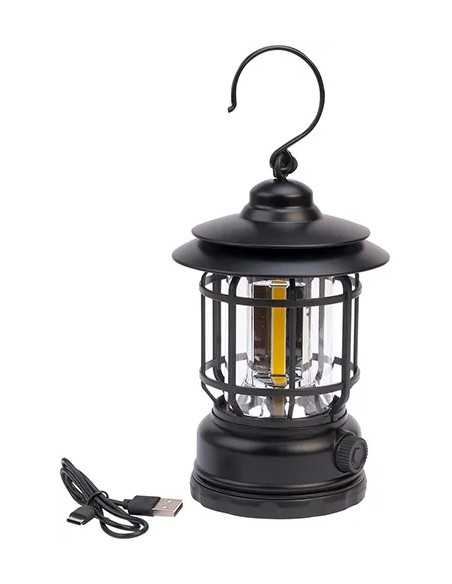 LANTERNA CAMPEGGIO 3W 300LM MAURER BATTERIA RICARICA - MAURER | Utensili Store