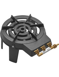 FORNELLONE GAS MAURER GHISA 3 RUBINETTI - PAPILLON